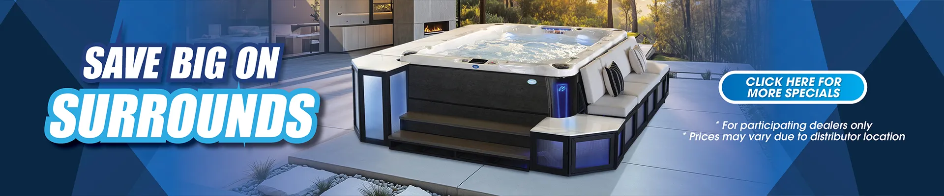 Calspas hot tub being used in a family setting - Boulder